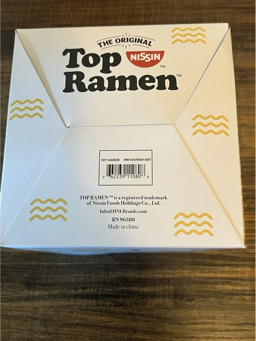 NEW Nissin Top Ramen Bowl Gift Set 3 Piece Bundle Chopsticks Spoon